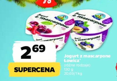 Jogurt mascarpone wi艣nia-chilli 艁owicz 1906 promocja