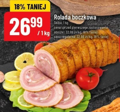 Rolada boczkowa Skiba promocja w POLOmarket