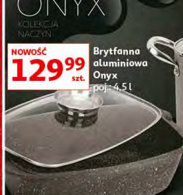 Brytfanna aluminiowa onyx 4.5 l Florina (florentyna) promocja