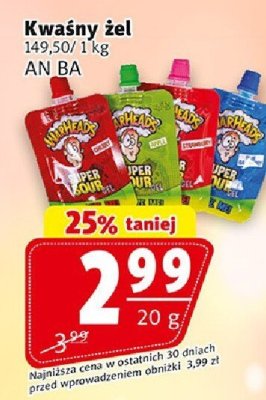 Żel kwaśny AN.BA promocja w Prim Market