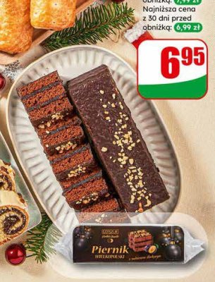 Piernik wielkopolski z nadzieniem śliwkowym Gotszlik promocja w Dino