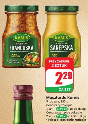 Musztarda, 3 rodzaje promocja w Dino