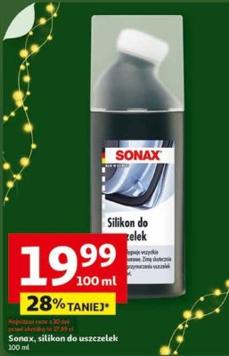 Sonax, silikon do uszczełek 100 ml promocja w Auchan
