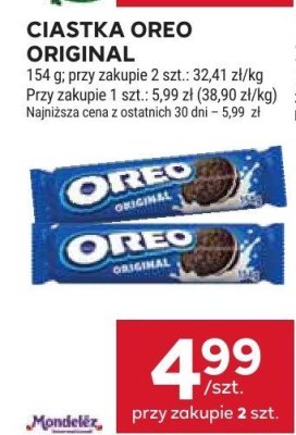 Ciastka Oreo promocja w Stokrotka