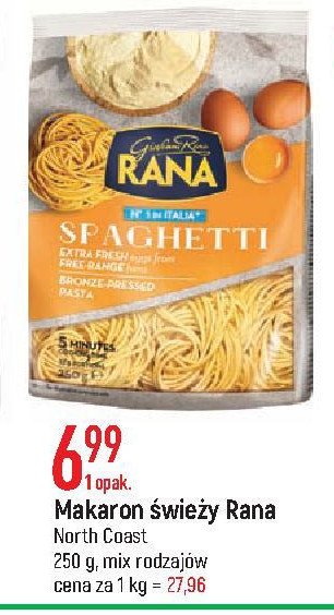 Makaron spaghetti Giovanni rana promocja