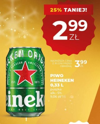 Piwo promocja w Duży Ben