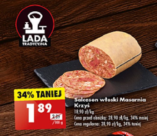 Salceson włoski Masarnia krzyś promocja