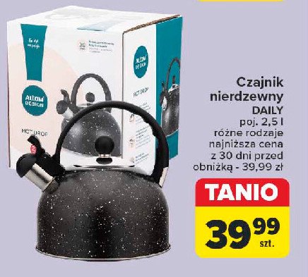 Czajnik daily 2.5 l Altom design promocja