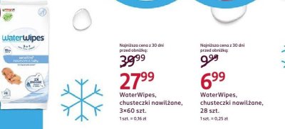 Chusteczki nawilżane, 28 szt. promocja w Rossmann