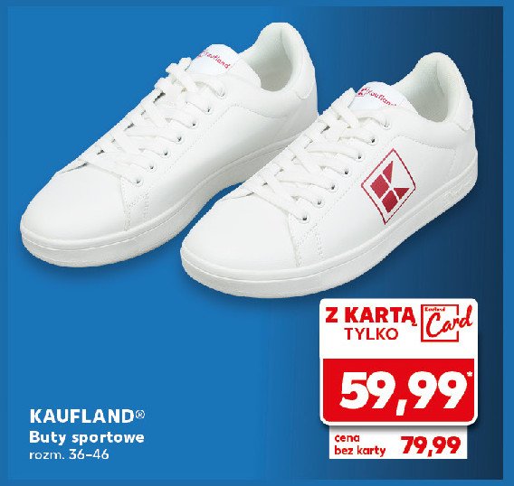 Buty sportowe 36-46 Kaufland promocja