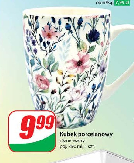 Kubek porcelanowy 350 ml promocja w Dino