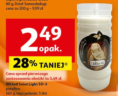 Wkład sain light so-3 CIECIERSKI promocja