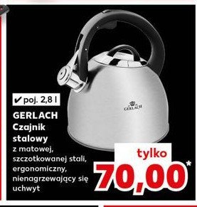 Czajnik 2.8 l Gerlach promocja