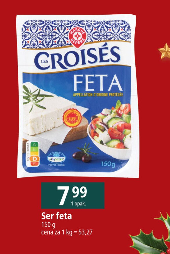 Ser feta Wiodąca marka croises promocja