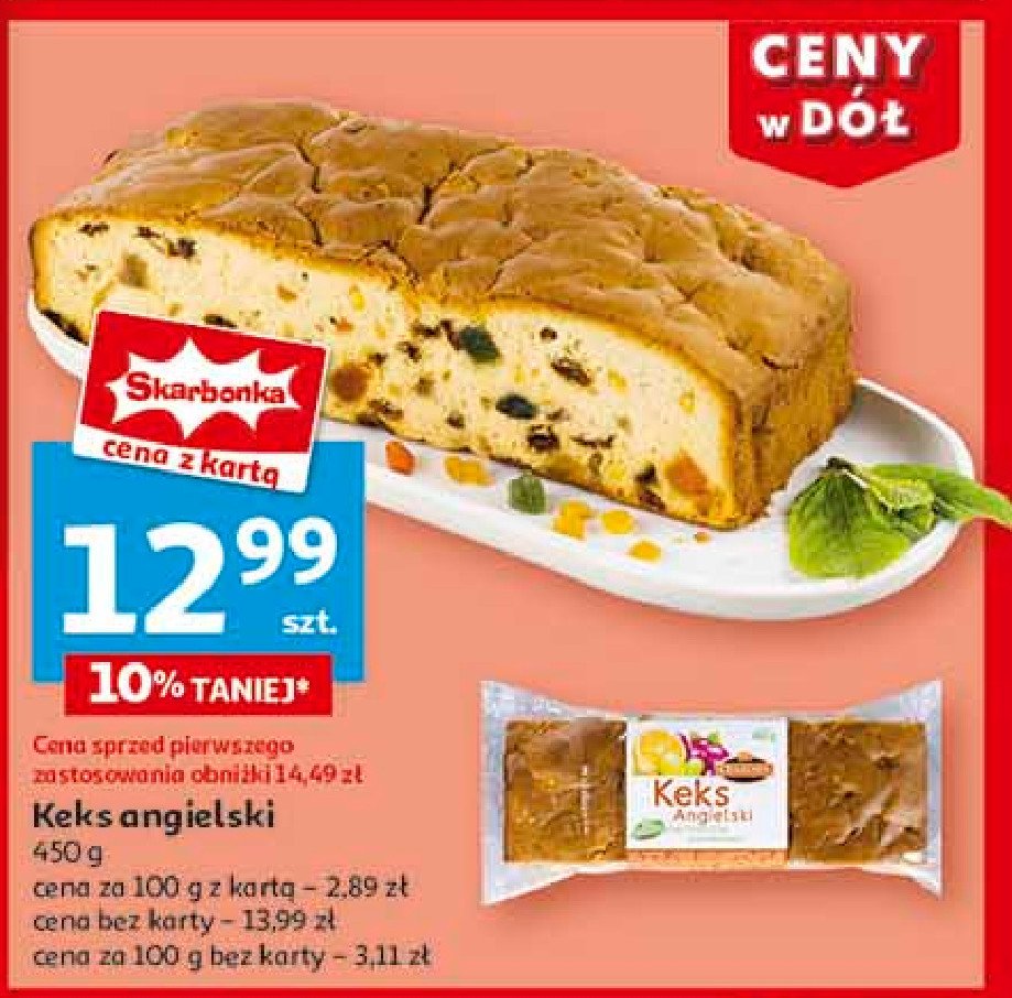 Keks angielski Oskroba promocja