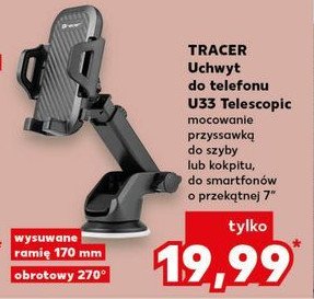 Uchwyt samochodowy u33 Tracer promocja w Kaufland