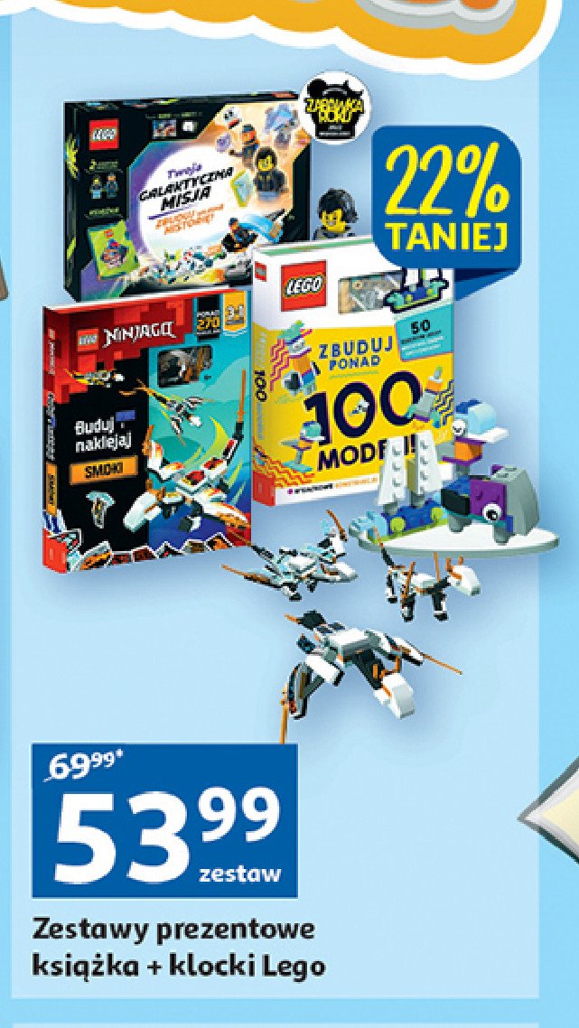 Książka z klockami Lego ninjago promocja