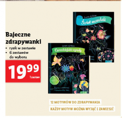 Bajeczna zdrapywanka "czarodziejskie ogrody" promocja