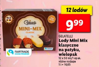 Mini mix classic Gelatelli promocja