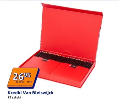 Kredki 72 sztuki Van Bleiswijck promocja w Action