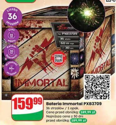 Bateria Immortal PXB3709 promocja w Dino