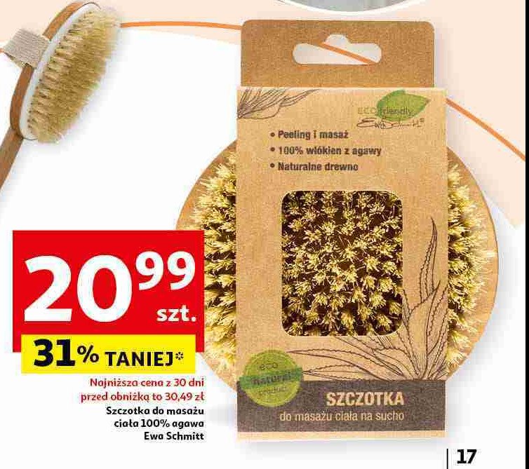 Szczotka do masa偶u agawa Ewa schmitt promocja