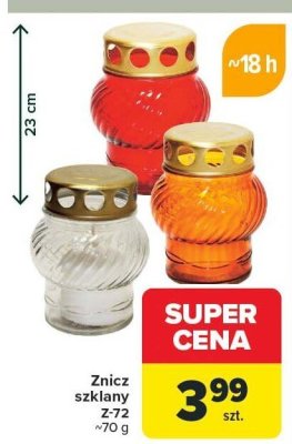Znicz promocja w Carrefour