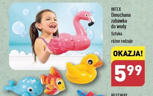 Zabawka do p艂ywania flaming Intex promocja
