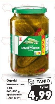 Ogorki konserwowe K-classic promocja