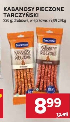 Kabanosy pieczone tarczyński 230 g promocja w Stokrotka