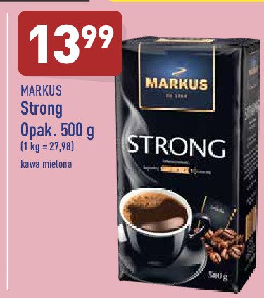 Kawa Markus strong promocja