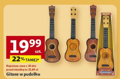 Gitara w pudełku promocja w Auchan