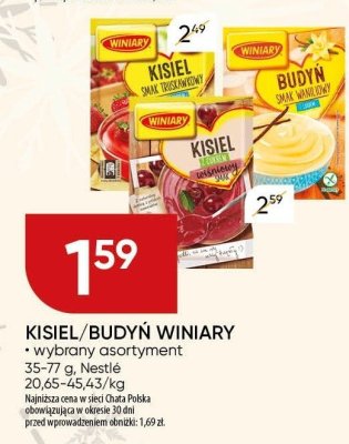 Kisiel/Budyń Winiary Nestle promocja w Chata Polska