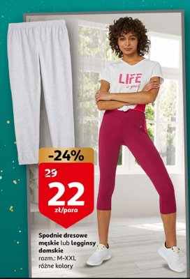 Spodnie dresowe Auchan inextenso promocja