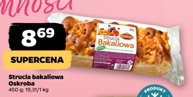 Strucla bakaliowa Oskroba promocja