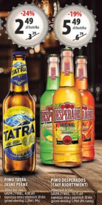 Piwo TATRA JASNE PEŁNE 500ml promocja w Arhelan