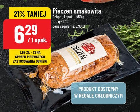 Pieczeń smakowita Pekpol promocja