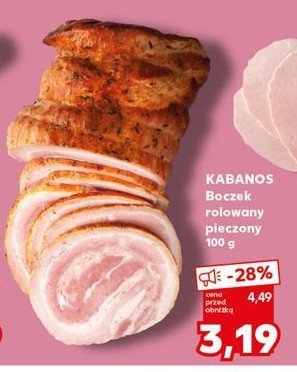 Boczek rolowany Kabanos promocja