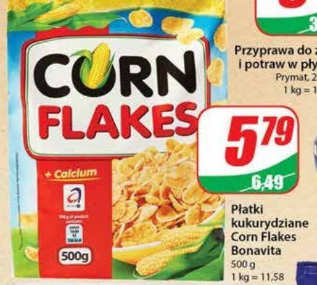 Płatki kukurydziane Corn flakes (bonavita) promocja