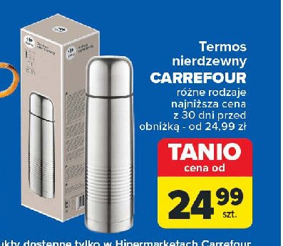 Termos 0.75l Carrefour promocja