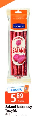 Salami kabanosy Tarczyński promocja w Leclerc