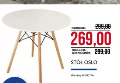 Stół OSLO Abra Meble promocja w Abra Meble