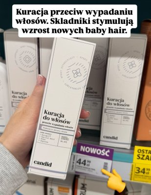 Kuracja do włosów przeciw wypadaniu promocja w Hebe