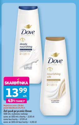 Zel pod prysznic Dove deeply nourishing promocja