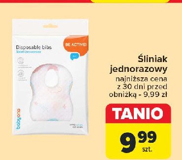 Śliniak jednorazowy Babyono promocja w Carrefour Market