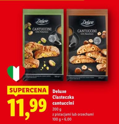 Ciasteczka cantuccini z orzechami promocja w Lidl