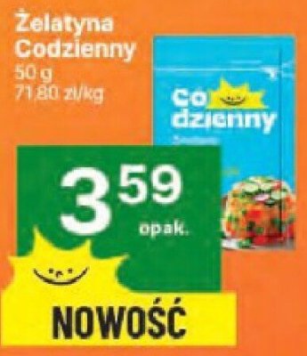 Żelatyna Codzienny 20 g promocja w Delikatesy Centrum