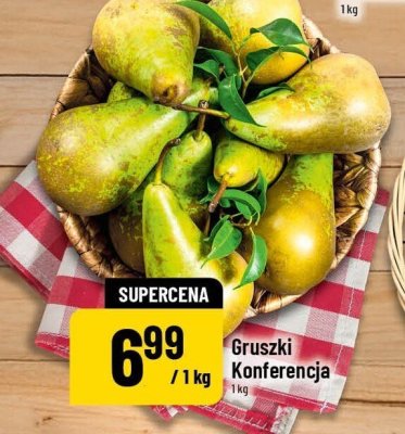 Gruszki Konferncja 1 kg promocja w POLOmarket