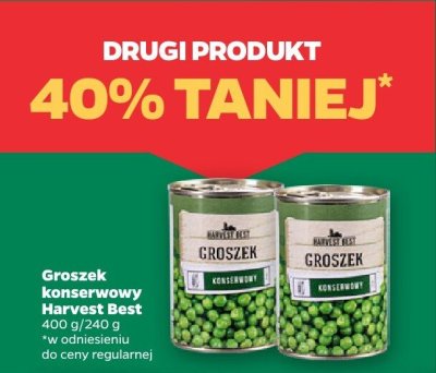 Groszek konserwowy  promocja w Netto