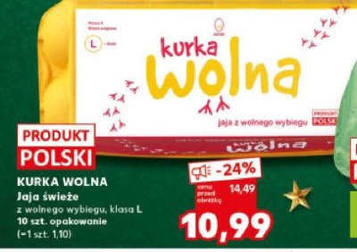 Jaja promocja w Kaufland